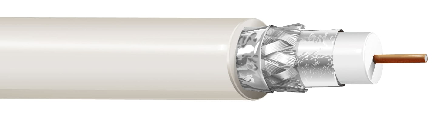 ITC INDUSTRIA TECNIC - ITCSATRIBIM100 SAT TRISHIELD GJ BIANCO MAT.100 ECA