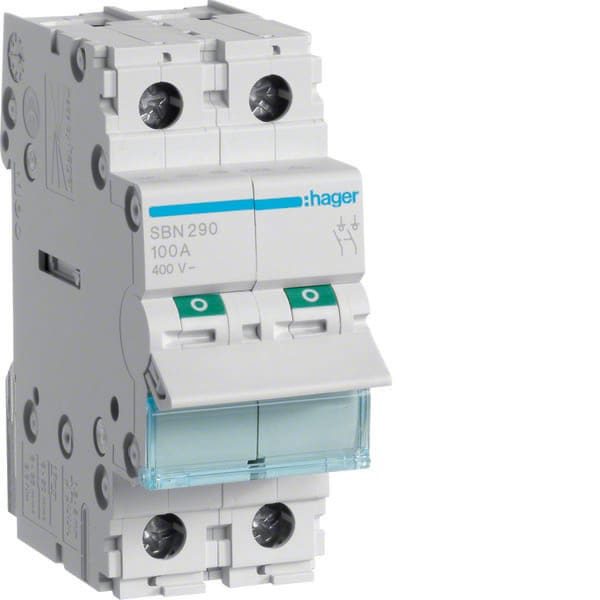 HAGER - HAGSBN290 Ausschalter 100A 2S 400V AC 2LE