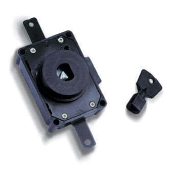 CONCHIGLIA - CON095718904 Serie SCS - Serratura per armadi serie CV, corredata con chiave ad impronta triangolare 9 mm