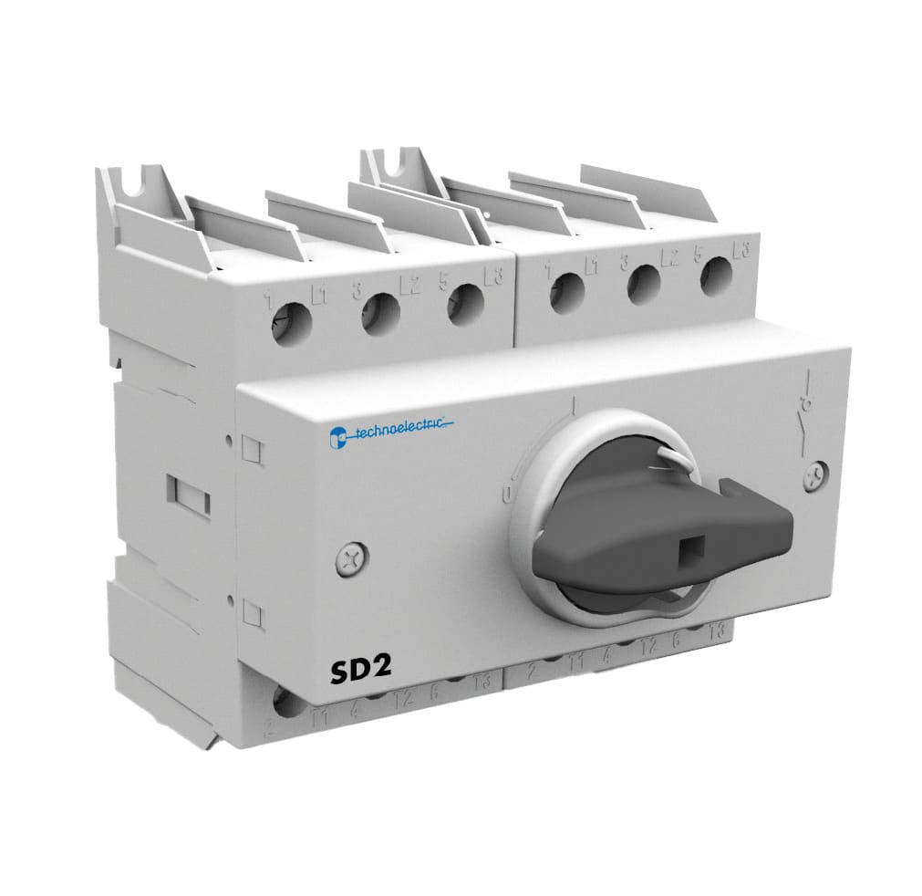 TECHNOELECTRIC SRL - TEH192383 COMMUTATORE CON MANIGLIA DIRETTA