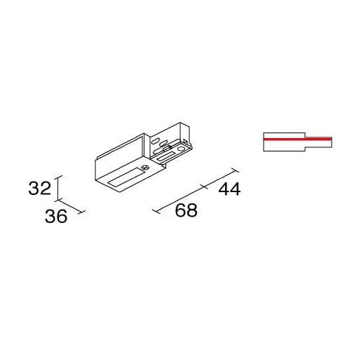 SIDE SPA - SDE990242 BINARIO SITRACK 230V TESTATA DI ALIMENTA