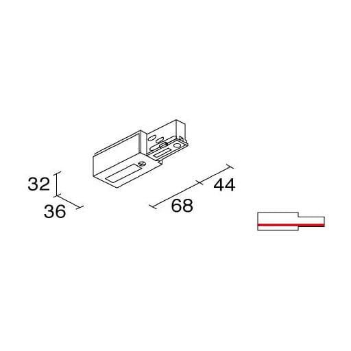 SIDE SPA - SDE990251 BINARIO SITRACK 230V TESTATA DI ALIMENTA