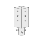 SIDE SPA - SDEE4055 POLE ATTACHMENT DIAM.60MM NE QUADRO MONO