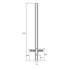 SEM - SEM3300 PALO CILINDRICO D 60X3000 MM ZN