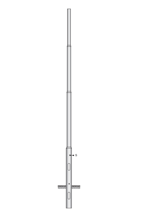 SEM - SEM4903/4-193 PALO RASTREMATO H.TOT. 880 CM. D 193