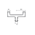 SEM - SEM4312/1 TESTA PALO DOPPIO + BICCHIERI