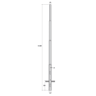 SEM - SEML41000/127 PALO RASTREMATO LAMIN. HSP H. TOT. 1000