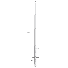 SEM - SEML41100/152 PALO RASTREMATO LAMIN. HSP H. TOT. 1100