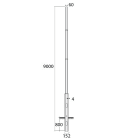 SEM - SEML4900/152 PALO RASTREMATO LAMIN. HSP H. TOT. 900 C