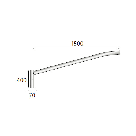 SEM - SEMTSCL40150 TESTA PALO SING. CALIFORNIA A=400 L=15