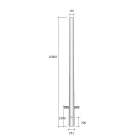 SEM - SEMVRC500G PALO CONICO VTR 500 CM. GRIGIO