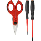 INTERCABLE SRL - INRSET-F1 SET FORBICE SPELLA E TRANCIACAVI + 2 GIR