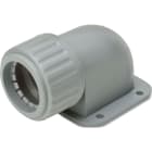 DIETZEL - DIE019423 Winkel mit Flansch, A 25 mm, IP65, Poly