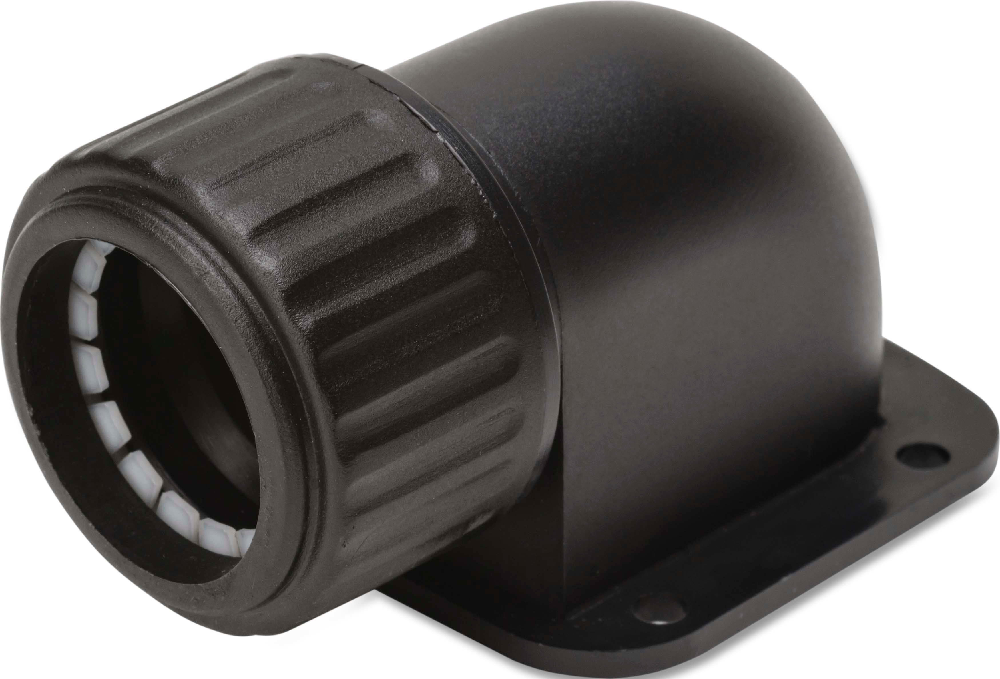 DIETZEL - DIE043018 Winkel mit Flansch, A 63 mm, IP65, Poly