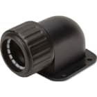 DIETZEL - DIE043008 Winkel mit Flansch, A 40 mm, IP54, Poly