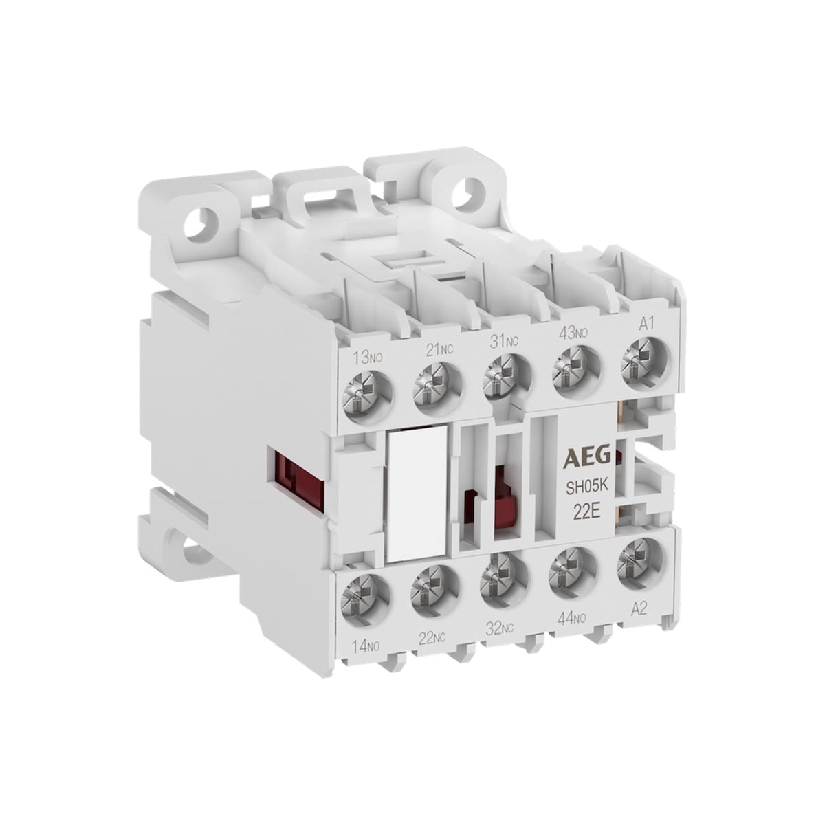 ELETTRA SRL AEG - AEGSH05K22-AJ MINICONTATTORE AUSILIARIO SH05K 2NO+2NC 110VAC