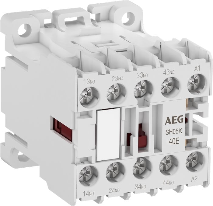 ELETTRA SRL AEG - AEGSH05K40-AN MINICONTATTORE AUSILIARIO SH05K 4NO 230VAC