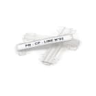 GRAFOPLAST SRL - GRASI0970 TUBETTO PVC PER FASCETTA DOPPIA 70X9 250