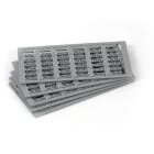 GRAFOPLAST SRL - GRASI2K02E/10N TESSERA TUBETTO CAVI GRIGIO 10X4 1152PZ