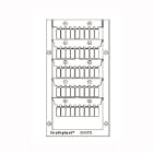 GRAFOPLAST SRL - GRASI2KTB6512BWMC T. MORSETTI BIANCO LUX CABUR 12X5MM 3500