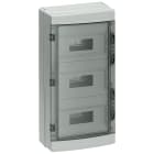 SIEMENS - SIE8GB13733 SIMBOX Universal WP, quadro centralino da parete per montaggio sporgente, IP65 a 3 file, 54 UM, senza morsettiera