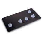 CONCHIGLIA - CON095767003 Acc. Serie CV4M-BV4M - Setto inferiore in vetroresina, con passacavi