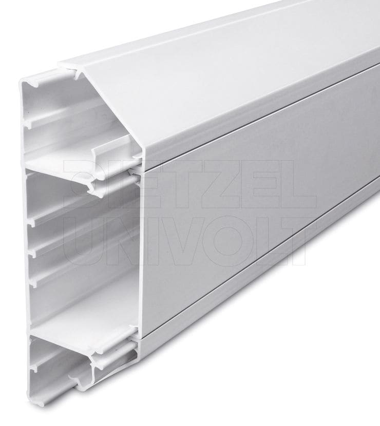 DIETZEL - DIE036055 PVC-Sockelleistenkanal, 50x170 mm, Starl