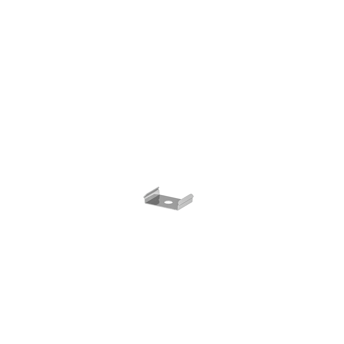 SLV ITALIA SRL - SLV1000487 CLIP DI FISSAGGIO, PER PROFILO A PARETE/