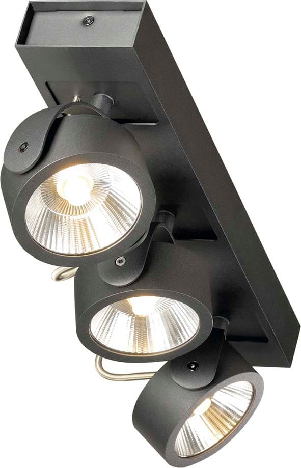 SLV ITALIA SRL - SLV1000131 KALU, PARETE/PLAFONE, TRIEMISSIONE, LED,