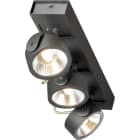 SLV ITALIA SRL - SLV1000131 KALU, PARETE/PLAFONE, TRIEMISSIONE, LED,