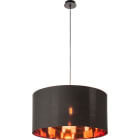 SLV ITALIA SRL - SLV1000580 FENDA DIFFUSORE, NERO/RAME, D 70 CM