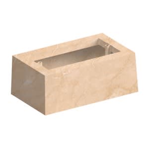 CANALPLAST - CANSMT131MT SCAT.UTENZE 504 COL. MARMO TRAVERTINO