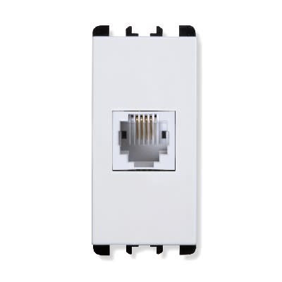 URMET SPA - UTD10411.B PRESA RJ11 6/4 MORS.A INN.1M B