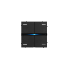 EELECTRON SPA - EEXSO04L02KNX-3 PULSANTE LITE 4 TASTI 8CH RGB NERO