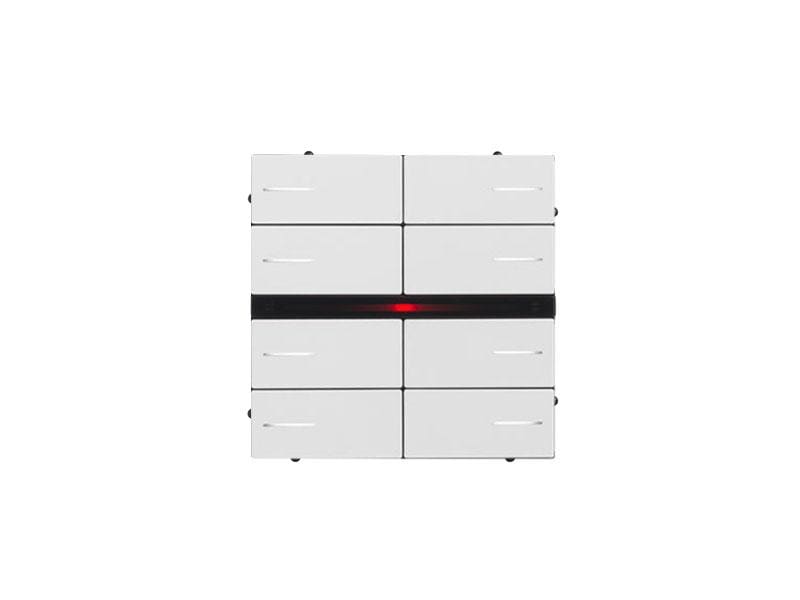 EELECTRON SPA - EEXSO08L02KNX-1 PULSANTE LITE 8 TASTI 16CH RGB BIANCO