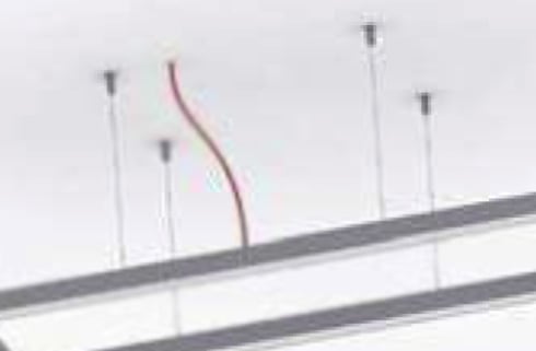 SICOM - SOL5008345 SICOM 2 CAVI ACCIAIO SOSPENSIONE 1,6M