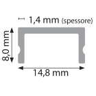 SICOM - SOL5008610 BASIC COVER BIANCA 2M