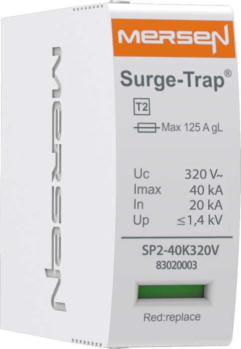 MERSEN ITALIA SPA - XES83020003 CARTRIDGE T2,40KA,UC320V,