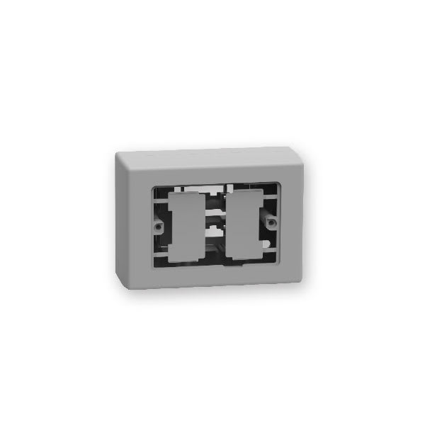 ARNOCANALI SPA - ARNSP503.1 SCATOLA PORTAPPARECCHI 3 MOD GRIGIO