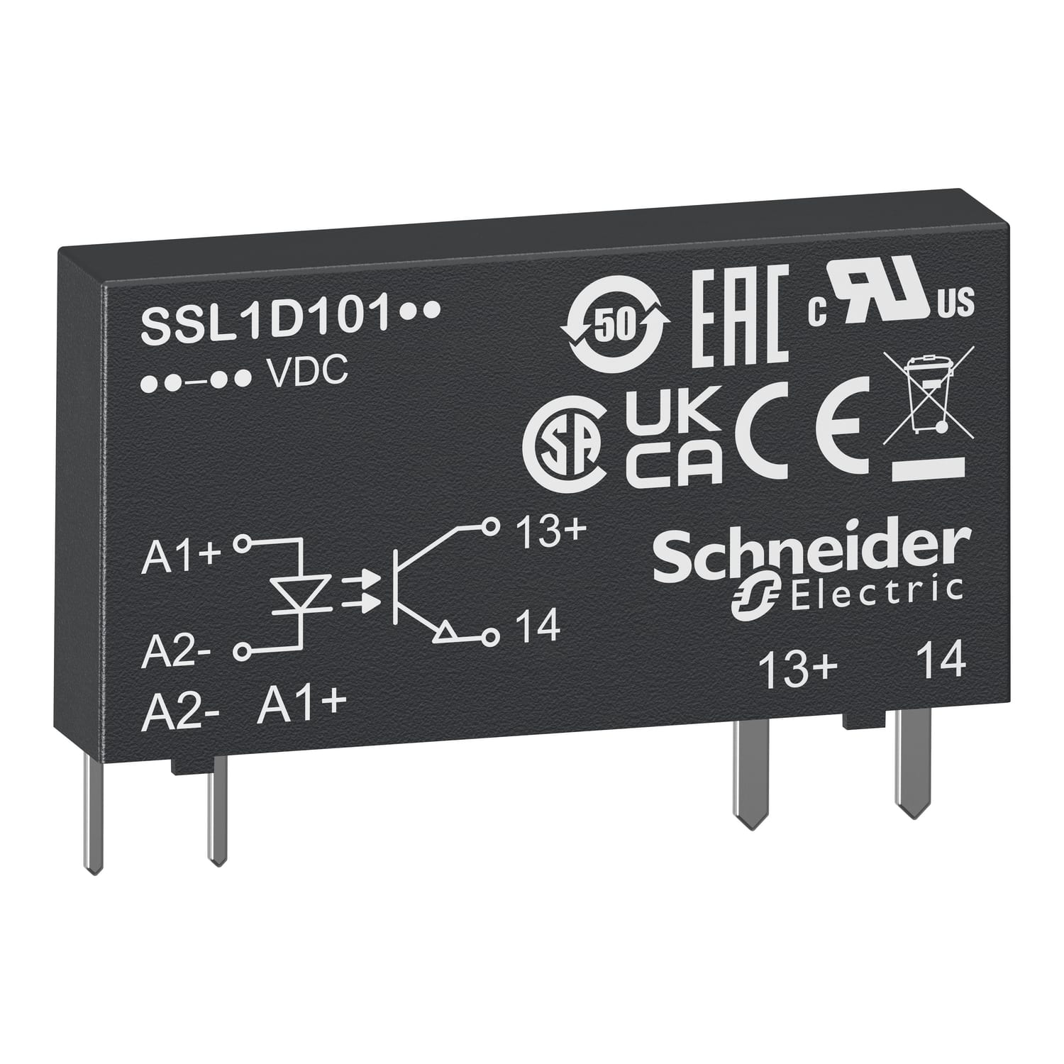 SCHNEIDER ELECTRIC - SNRSSL1A12BDR Rele statico 1NO 280V 2a 24Vdc