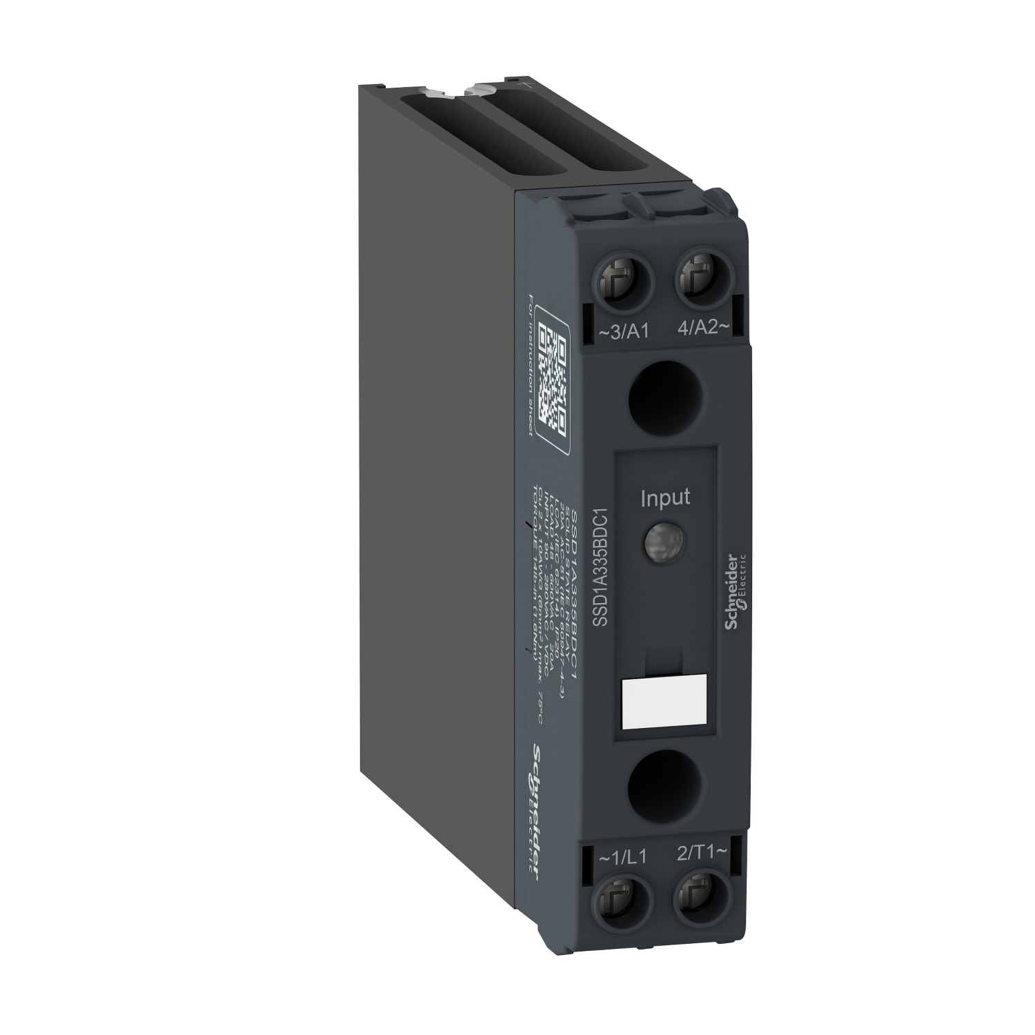SCHNEIDER ELECTRIC - SNRSSD1A320BDC1 Relè statico 20A 48-600Vac 4-32Vdc