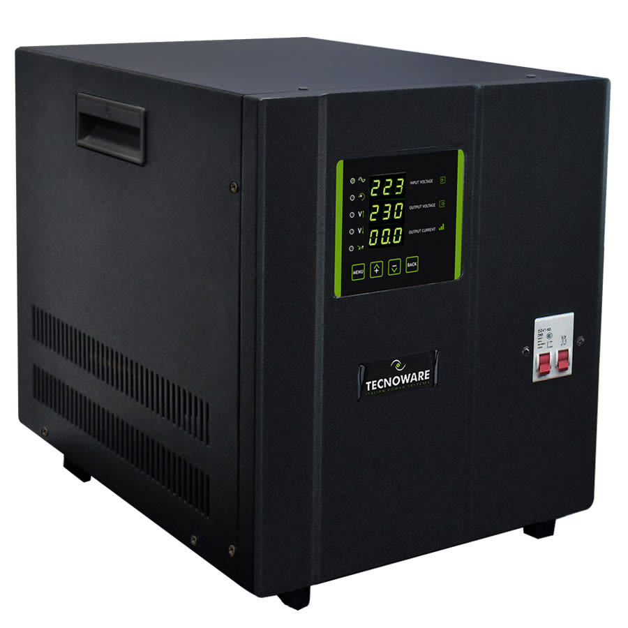 TECNOWARE SRL - TCWFSTESM7K5M STABILIZZATORE MONOFASE 7,5KVA SERVOASSI