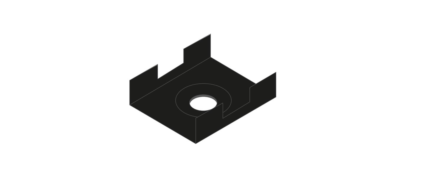 DIGIMAX SRL - DIXSTE1611-N STAFFE NERE DA SUPERFICIE 16X11