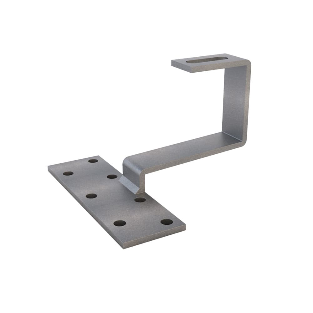 CONTACT ITALIA SRL - IICSTF0008 STAFFA FISSA COPPI/TEGOLE -SP.5MM H 19 M