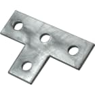 TEKNOMEGA SRL - TKGSTF1020 STAFFA PIANA A T ZINC.CALDO 4 FORI