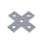 TEKNOMEGA SRL - TKGSTF1022 Piatto a croce con 5 fori