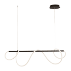 ROSSINI - RSSSTI002N SOSPENSIONE ORIZZONTALE NERA LED 50W IP20 3000K