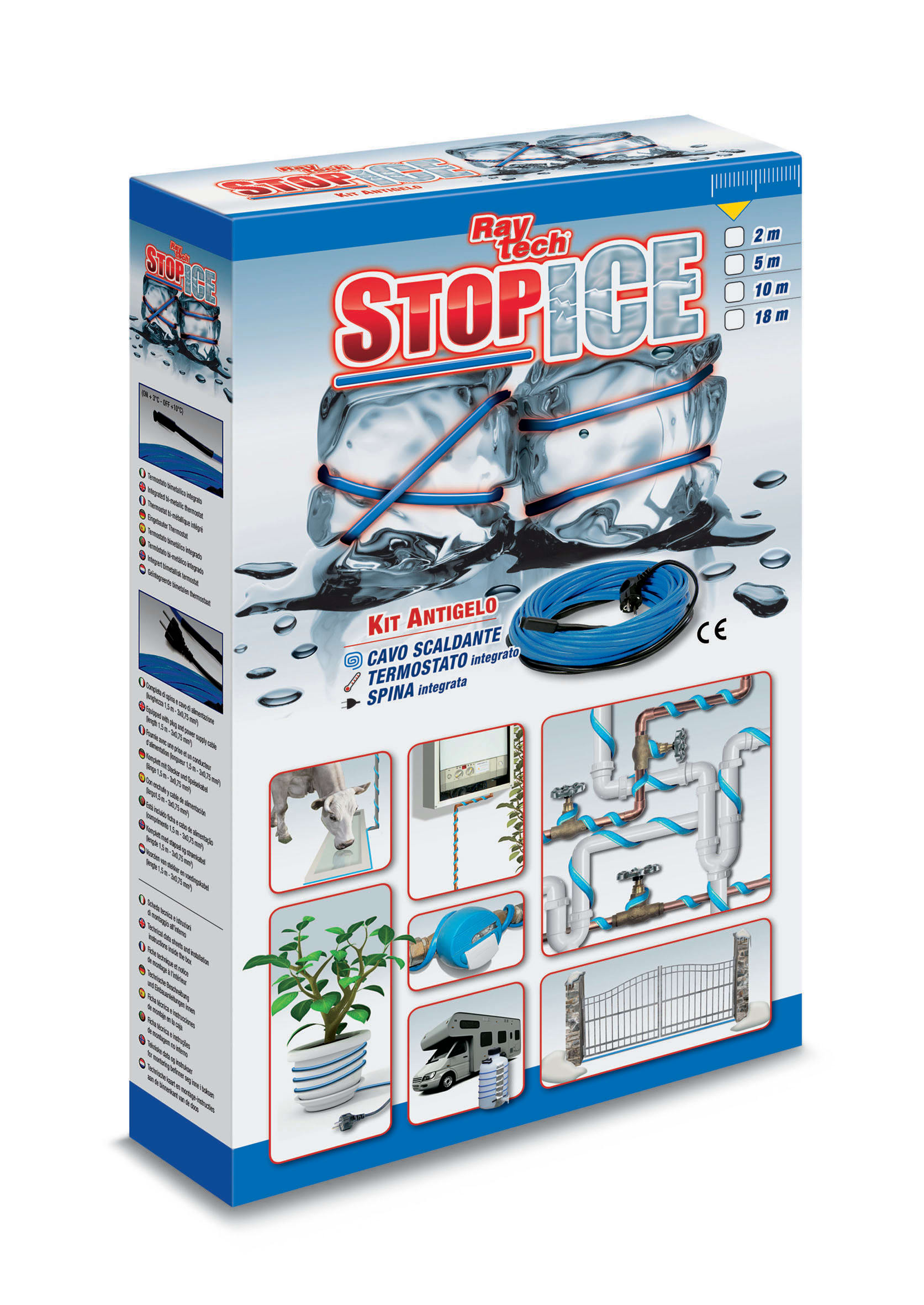RAYTECH SRL - RYTSTOPICE1012 STOP ICE 10/12 CAVO SCALDANTE POT. COSTA