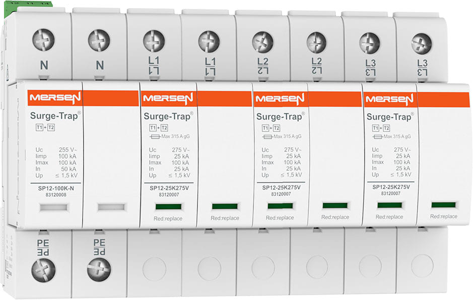 MERSEN ITALIA SPA - XES83120150 SPD T1+2,25KA,UC275V,3+1 TT,