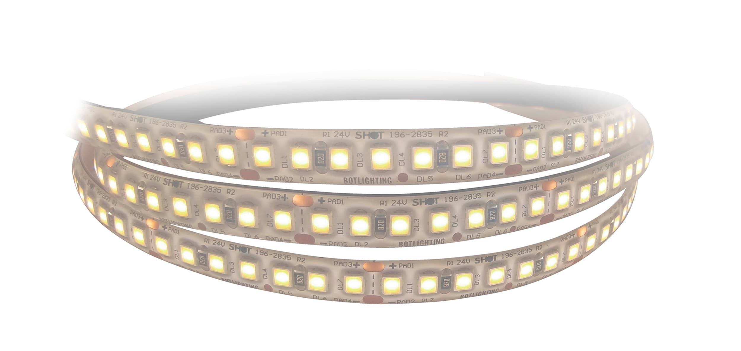 BOT LIGHTING SRL - BTLSTR242096554 LED STRIP 5M 17,5W/M 24V 965 IP54